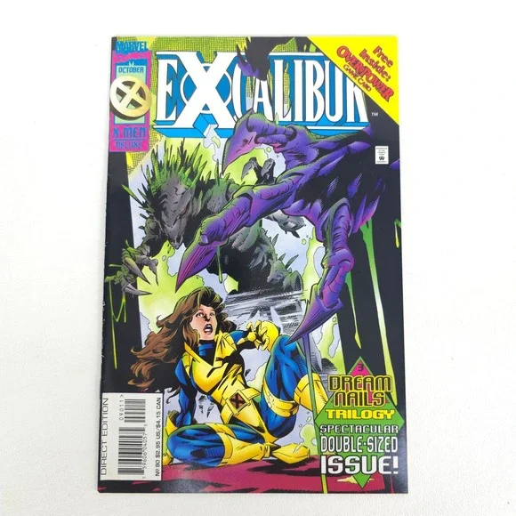 Excalibur Dream Nails Trilogy Marvel Comics Lot X-Men Deluxe Vintage 88, 89, 90 - Picture 4 of 4